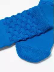 Махровые женские носки из хлопка с объемными рисунками conte comfort 550 синий, , 38-39 (25), CONTE ELEGANT, - 3