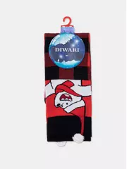 Новогодние мужские носки diwari new year 949 красный, , 42-45 (27-29), DIWARI, - 3