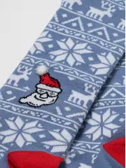 Колготки детские new year 666 светлый джинс, , 92-98 (14), CONTE-KIDS, - 4