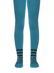 Детские колготки tip-top 411 бирюза, , 128-134 (20), CONTE-KIDS, - 1