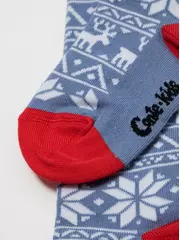 Колготки детские new year 666 светлый джинс, , 92-98 (14), CONTE-KIDS, - 5