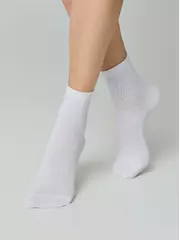 Носки женские хлопковые classic 530 белый, , 38-39 (25), CONTE ELEGANT, - 5