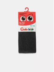 Колготки детские (однотонные) tip-top 566 темно-серый, , 128-134 (20), CONTE-KIDS, - 2