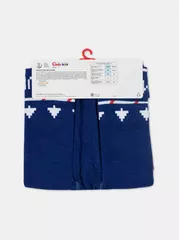 Новогодние детские колготки new year 668 синий, , 92-98 (14), CONTE-KIDS, - 5