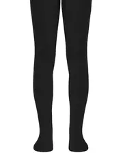 Детские махровые колготки sof-tiki (махровые внутри) однотонные 000 черный, , 140-146 (22), CONTE-KIDS, - 1