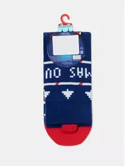 Новогодние мужские носки diwari new year 950 синий, , 42-45 (27-29), DIWARI, - 4