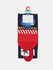 Новогодние мужские носки diwari new year 949 красный, , 42-45 (27-29), DIWARI, - 4