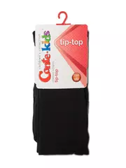 Детские колготки tip-top (однотонные) 000 черные, , 104-110 (16), CONTE-KIDS, - 2