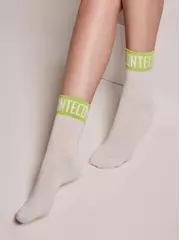 Носки женские вискозные (удлиненные) active 273 молочный, , 36-37 (23), CONTE ELEGANT, - 3