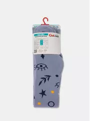 Теплые махровые детские колготки sof-tiki (махровые внутри) 642 светлый джинс, , 92-98 (14), CONTE-KIDS, - 4