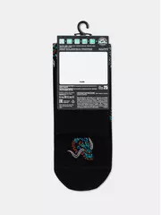 Хлопковые мужские носки diwari happy с рисунками 192 черный, , 42-43 (27), DIWARI, - 5