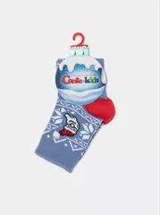 Новогодние детские носки new year 948 светлый джинс, , 13-14, CONTE-KIDS, - 5