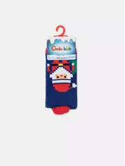 Новогодние детские носки для малышей new year 950 синий, , 11-12, CONTE-KIDS, - 6