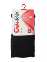 Подростковые колготки tip-top (однотонные) 000 черный, , 152-158 (23), CONTE-KIDS, - 2