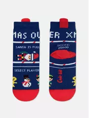 Новогодние детские носки new year 950 синий, , 13-14, CONTE-KIDS, - 1