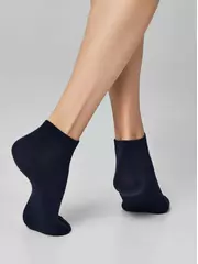 Носки женские esli classic (короткие) 000 темно-синий, , 38-39 (25), ESLI, - 2