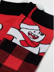 Новогодние мужские носки diwari new year 949 красный, , 42-45 (27-29), DIWARI, - 2