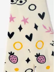 Теплые махровые детские колготки sof-tiki (махровые внутри) 642 капучино, , 104-110 (16), CONTE-KIDS, - 4