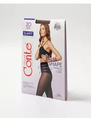 Колготки с моделирующим поясом conte slimfit 20 natural, , 4, CONTE ELEGANT, - 6