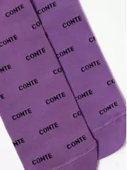 Носки женские хлопковые classic 528 сиреневый, , 38-39 (25), CONTE ELEGANT, - 4