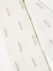 Теплые махровые детские колготки sof-tiki (махровые внутри) 663 молочный, , 116-122 (18), CONTE-KIDS, - 2