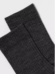 Теплые мужские носки в рубчик с шерстью diwari comfort 182 темно-серый, , 40-41 (25), DIWARI, - 2