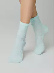 Махровые женские носки из хлопка conte comfort 548 бледно-бирюзовый, , 36-37 (23), CONTE ELEGANT, - 2