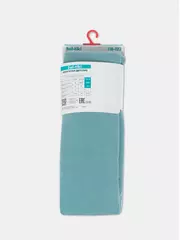 Теплые махровые детские колготки sof-tiki (махровые внутри) 651 серо-бирюзовый, , 128-134 (20), CONTE-KIDS, - 6