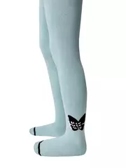 Теплые махровые детские колготки sof-tiki (махровые внутри) 651 серо-бирюзовый, , 128-134 (20), CONTE-KIDS, - 3