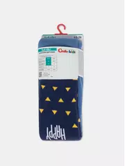 Теплые махровые детские колготки sof-tiki (махровые внутри) 655 светлый джинс, , 80-86 (14), CONTE-KIDS, - 4