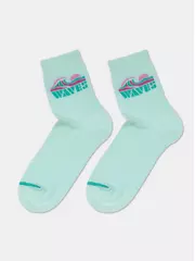 Носки женские хлопковые esli classic 531 бледно-бирюзовый, , 38-39 (25), ESLI, - 4