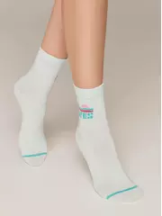 Носки женские хлопковые esli classic 531 бледно-бирюзовый, , 38-39 (25), ESLI, - 3