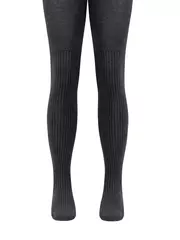 Колготки детские (однотонные) tip-top 566 темно-серый, , 128-134 (20), CONTE-KIDS, - 1