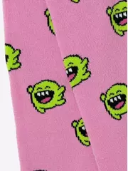 Теплые махровые детские колготки sof-tiki (махровые внутри) 644 мальва, , 104-110 (16), CONTE-KIDS, - 5