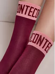 Носки женские вискозные (удлиненные) active 273 лиловый, , 36-37 (23), CONTE ELEGANT, - 2