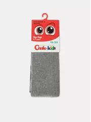Колготки детские (однотонные) tip-top 566 серый, , 116-122 (18), CONTE-KIDS, - 2