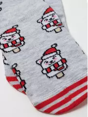 Носки детские new year 951 светло-серый, , 16-18, CONTE-KIDS, - 2