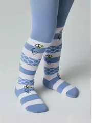 Колготки детские esli 419 голубой, , 80-86 (14), ESLI, - 2