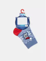 Носки детские новогодние new year 948 светлый джинс, , 20-22, CONTE-KIDS, - 4