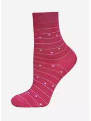 Носки детские с рисунком school 3081 брестские 037 т.бордовый, , 19-20, БРЕСТСКИЕ, - 1