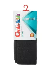Леггинсы детские махровые (однотонные) sof-tiki 000 темно-серый, , 116-122, CONTE-KIDS, - 2