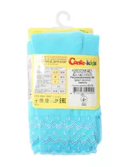 Колготки детские conte-kids bravo 369 бирюза, , 62-74 (12), CONTE-KIDS, - 2