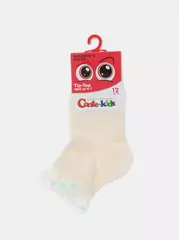 Короткие детские носки с воздушным пикотом tip-top 540 капучино, , 16, CONTE-KIDS, - 3