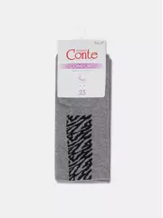 Теплые женские носки conte (махровые) comfort 570 серый, , 39-41 (25-27), CONTE ELEGANT, - 6