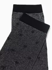 Носки женские с объемными рисунками «hearts» conte fantasy 23с-109сп silver-nero, , 36-39 (23-25), CONTE ELEGANT, - 5