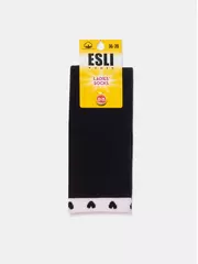 Носки женские хлопковые esli 576 черный, , 36-39 (23-25), ESLI, - 6