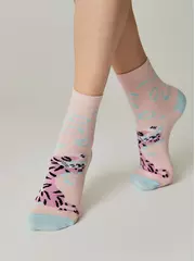 Носки женские хлопковые esli 581 светло-розовый, , 36-39 (23-25), ESLI, - 1