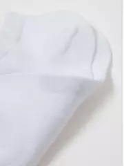 Короткие мужские однотонные носки diwari 3dsocks 000 белый, , 44-45 (29), DIWARI, - 4