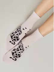 Носки женские хлопковые esli 575 светло-розовый, , 36-39 (23-25), ESLI, - 1