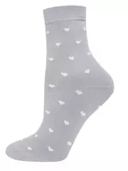 Носки детские с рисунком school 3081 брестские 009 св.серый, , 21-22, БРЕСТСКИЕ, - 1